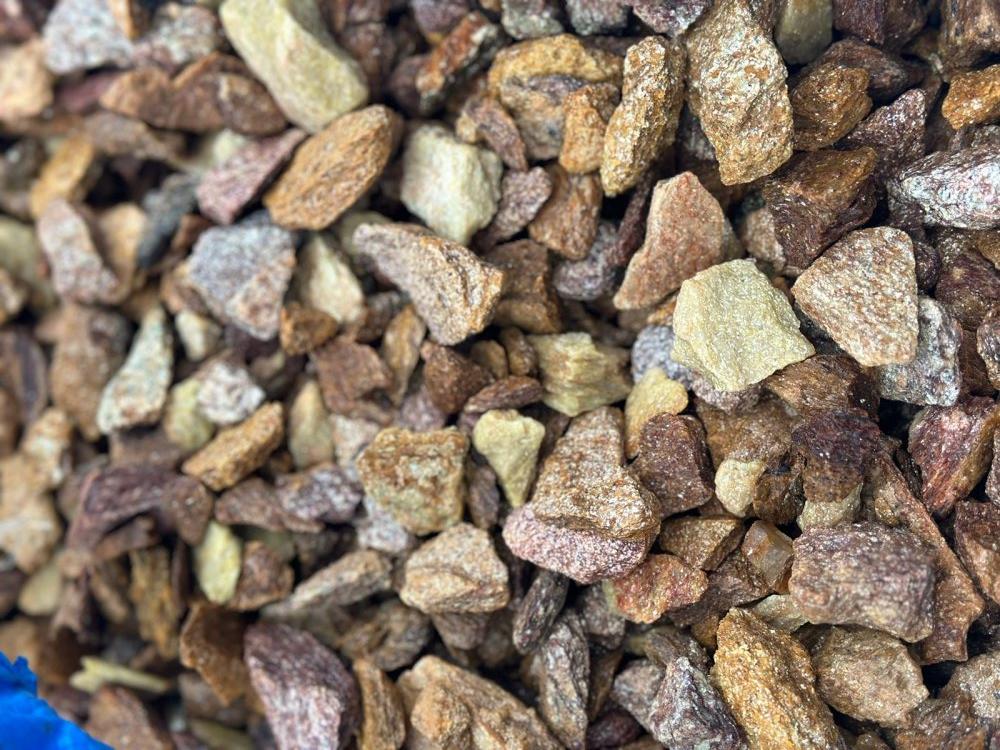 Златолит персиковый декоративная каменная крошка купить в Раменском