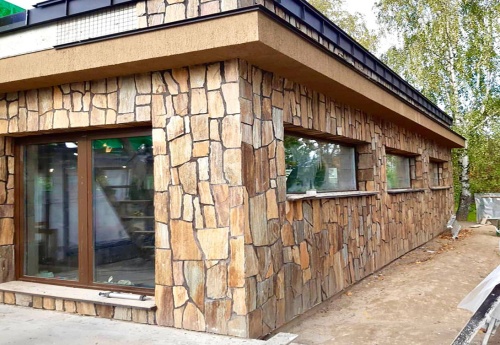 Плитняк кора дерева для фасада купить в Раменском