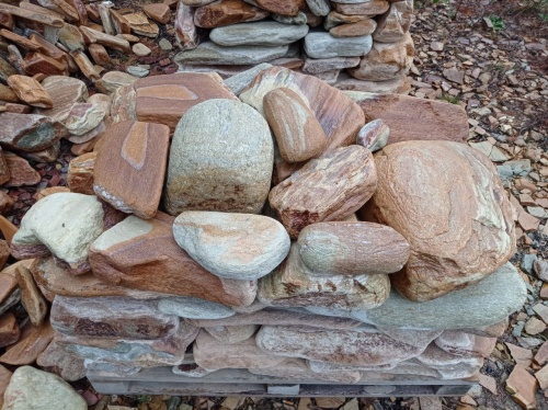 Златолит жёлтый, жёлто-зелёный глыбки и валуны для ланшафтного дизайна купить в Раменском