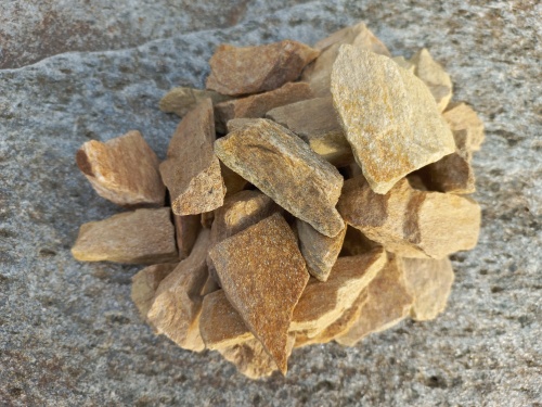 Златолит жёлтый декоративная каменная крошка купить в Раменском