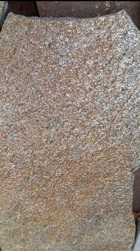 Плитняк златолит серебристый для цоколя, отмостки купить в Раменском