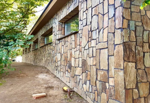 Плитняк кора дерева для цоколя, отмостки купить в Раменском